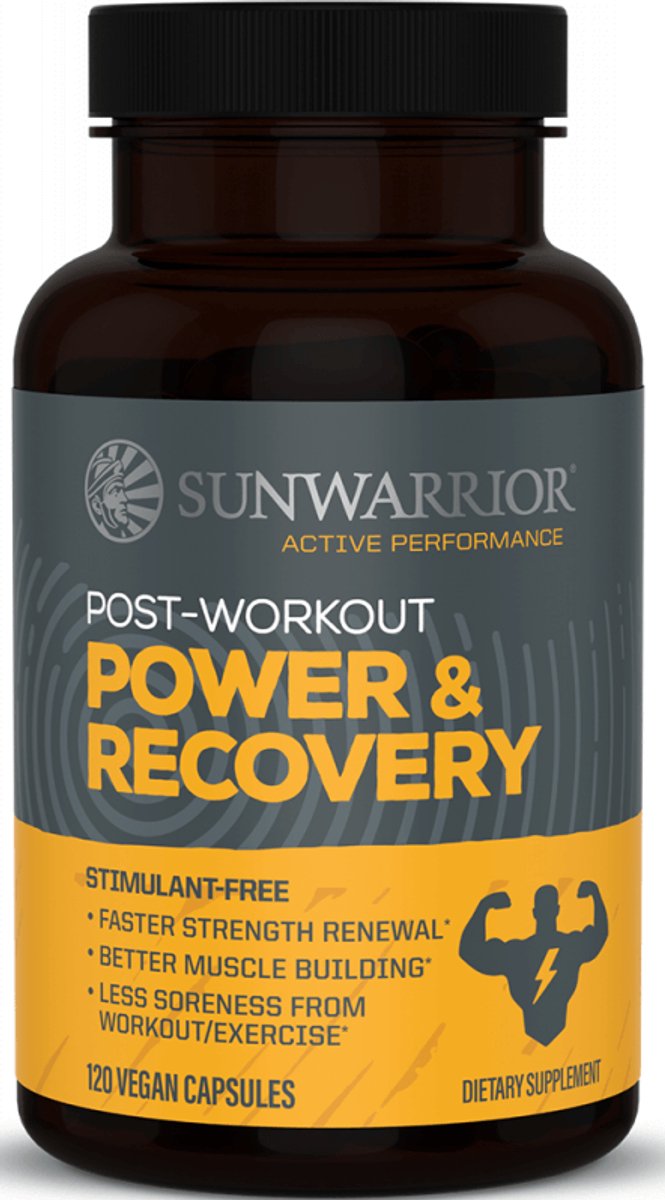 Sunwarrior Active Power & Recovery (120 vCaps) Unflavoured - Vitaminen, mineralen & gezondheid - Vitaminen & Mineralen Complex
