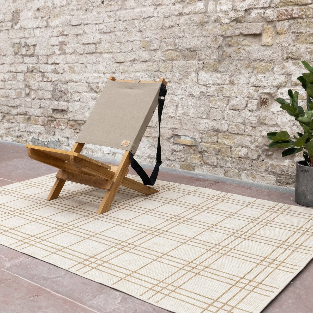 Buitenkleed Linear Jute - Interieur05 - 200 x 290 cm - (L)