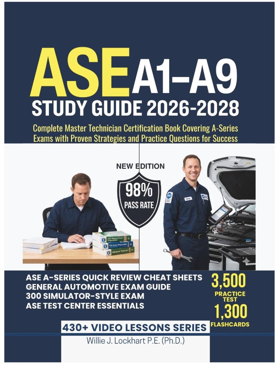 Studiegids Certificering - Master Technician Gids - Examen Voorbereiding - Complete A-Series Dekking - 366 Pagina's - Niet Van Toepassing