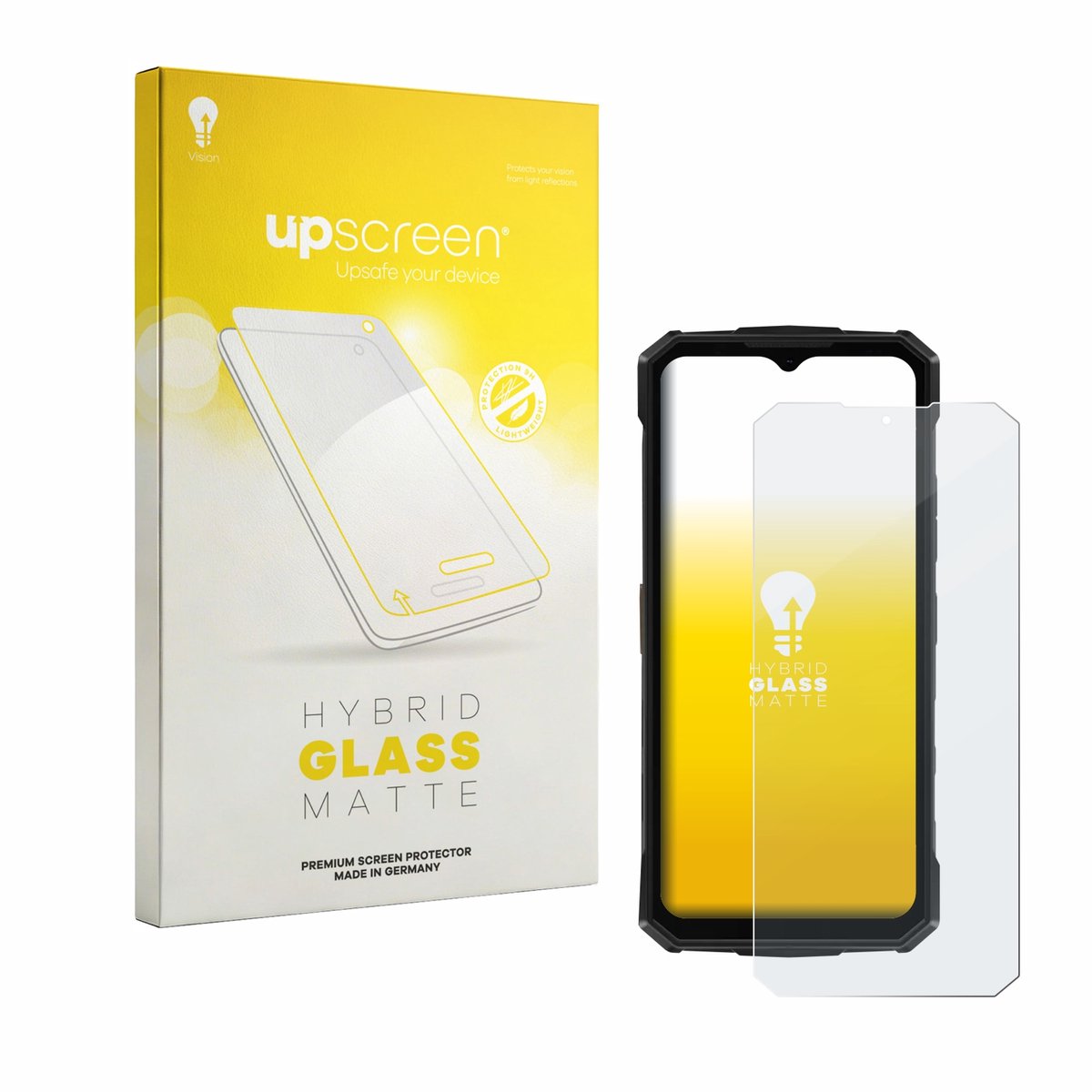 upscreen - Screenprotector voor Doogee Fire 5 Pro - Folie Beschermfolie Beschermglas matte