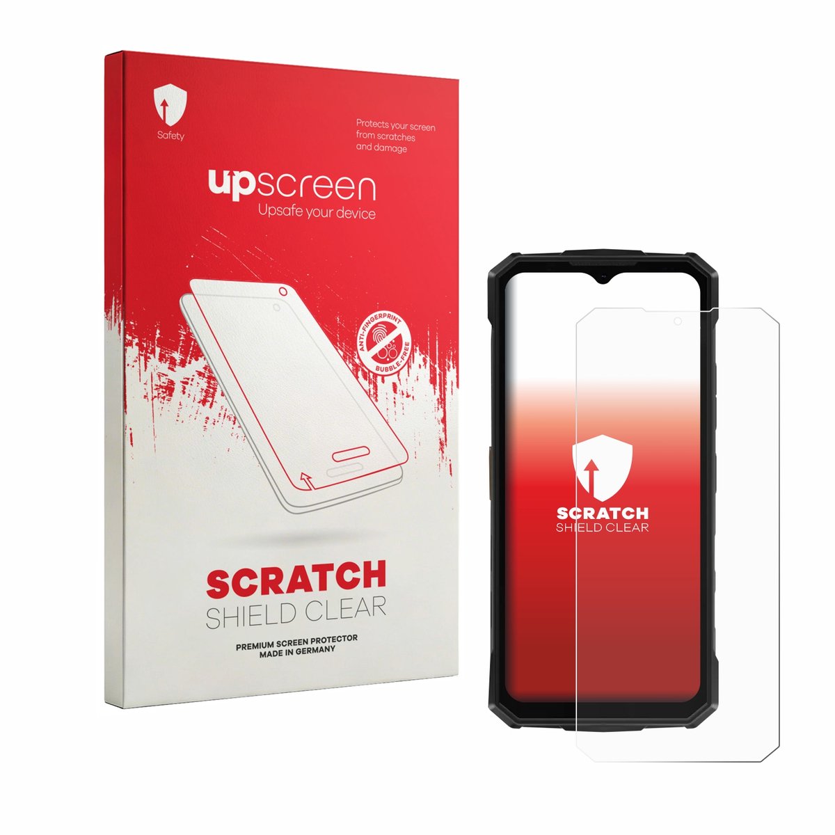 upscreen - Screenprotector voor Doogee Fire 5 Pro - Folie Beschermfolie transparant