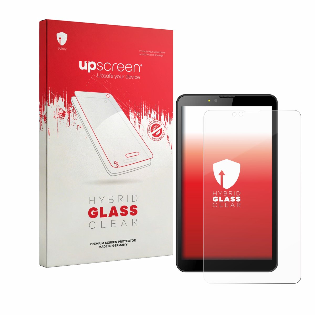 upscreen - Screenprotector voor Brave BT7X1 - Folie Beschermfolie Beschermglas transparant