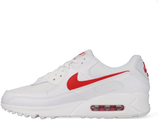 Nike Air Max 90 White University Red Wit