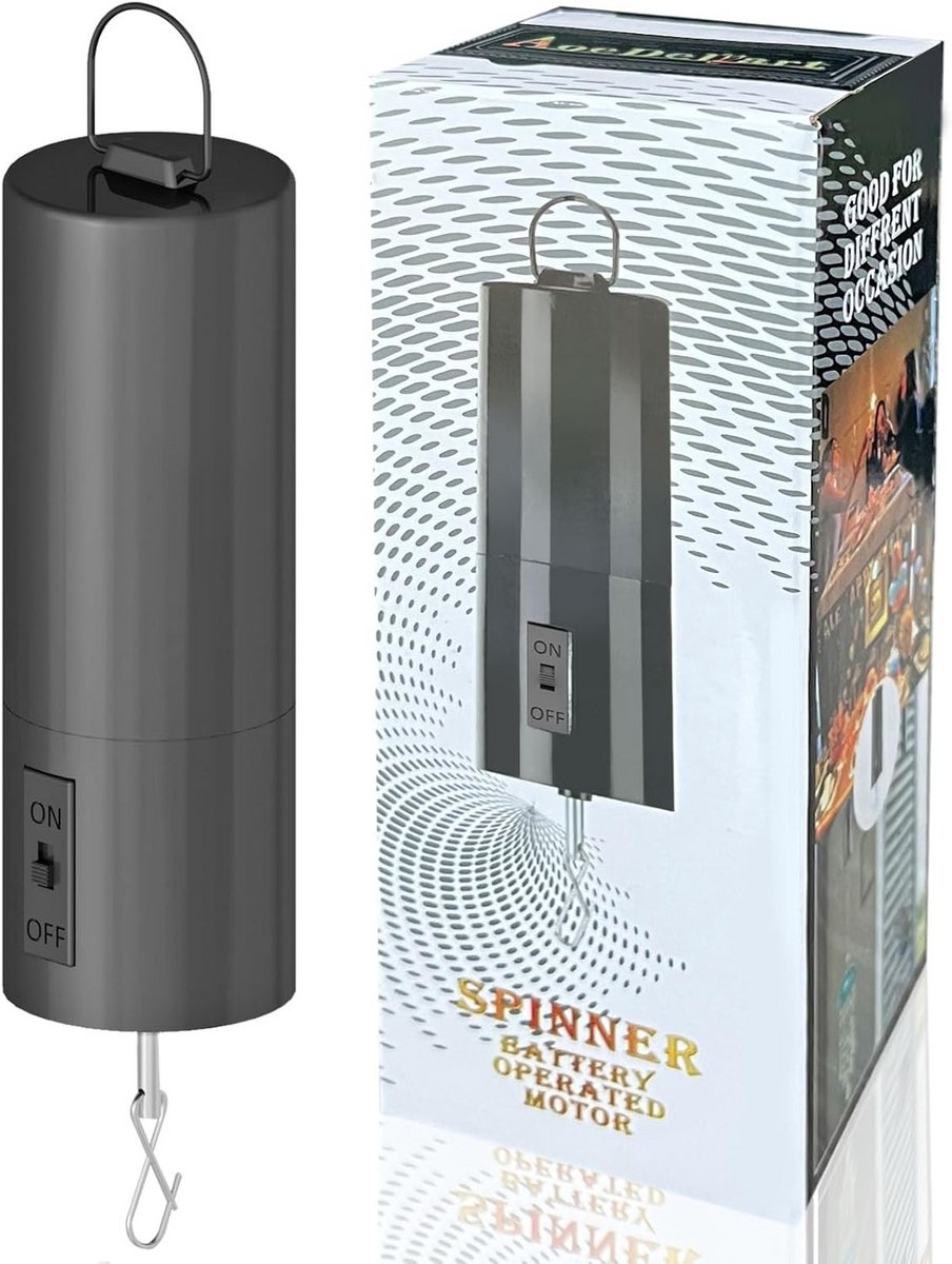Roterende Motor voor Discobal, Windspinner of Tuindecoratie - 20 RPM
