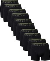 Vinnie-G Boxershorts - 10 stuks - Black - Maat L - Heren Onderbroeken - Geen irritante Labels - Katoen heren ondergoed