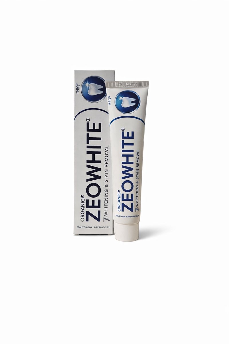 Zeowhite - Fluoridevrij Tandpasta - 100ml - 6 Pack - Zeoliet - Tea Tree Extract - Jasmijn Extract
