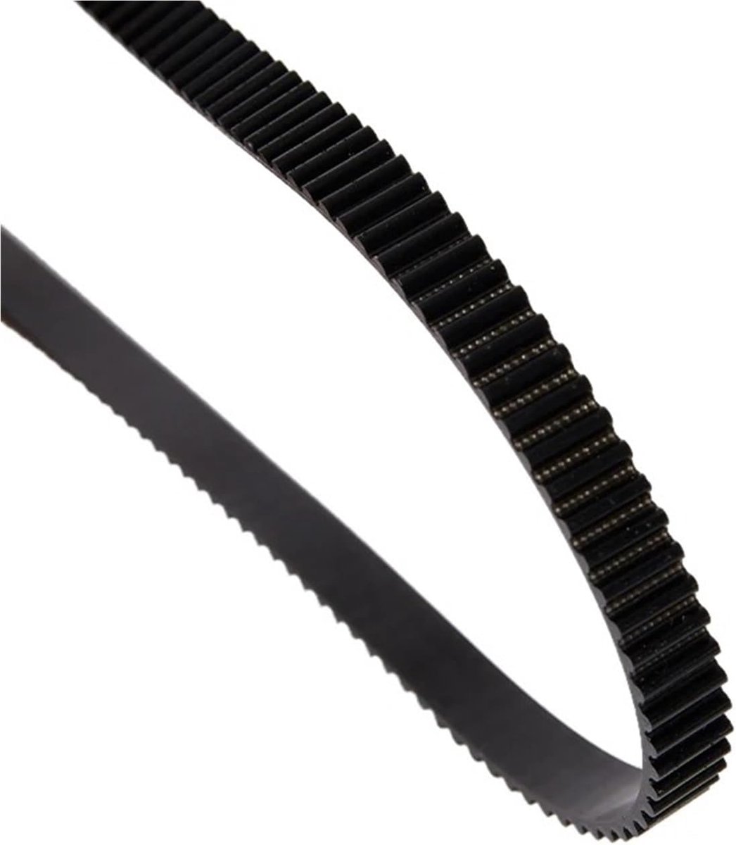 Aandrijfriem Broodbakmachine - Transportband Keukenapparaat - Brood Bakken - Duurzaam Rubber Materiaal - 537mm x 8mm - Zwart