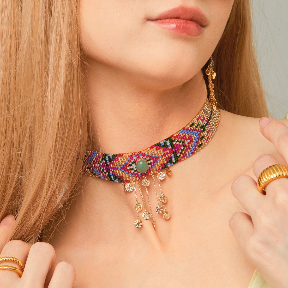 Hipanema Wilma gouden ketting