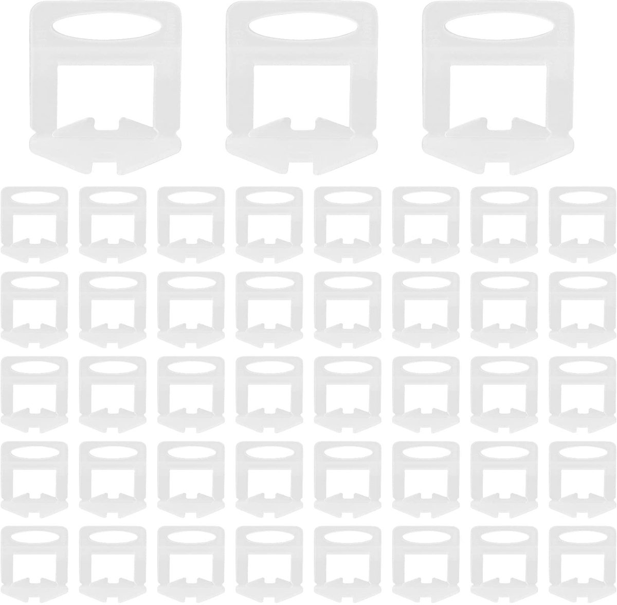 aladdien - Tegel Nivellering Systeem - 800 Stuks - Gebruiksvriendelijk - Plastic Spacers - Professionele Tegelinstallatie - Voor Keramische Tegels
