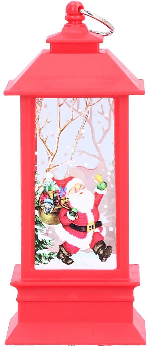aladdien - Decoratieve Kaarslantaarns - Mini Vintage Lantaarns - Voor Buiten en Binnen - Rood - Hangende Lantaarns - Perfect voor Kerstmis - Tafelbl..