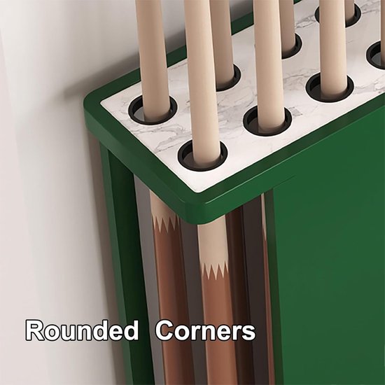 Zwembad Keu Houder - Poolstick Rek - Biljartkamer Organisatie - Met Draaibare Wielen - 40 x 20 x 66 cm van Merkloos — afbeelding 4