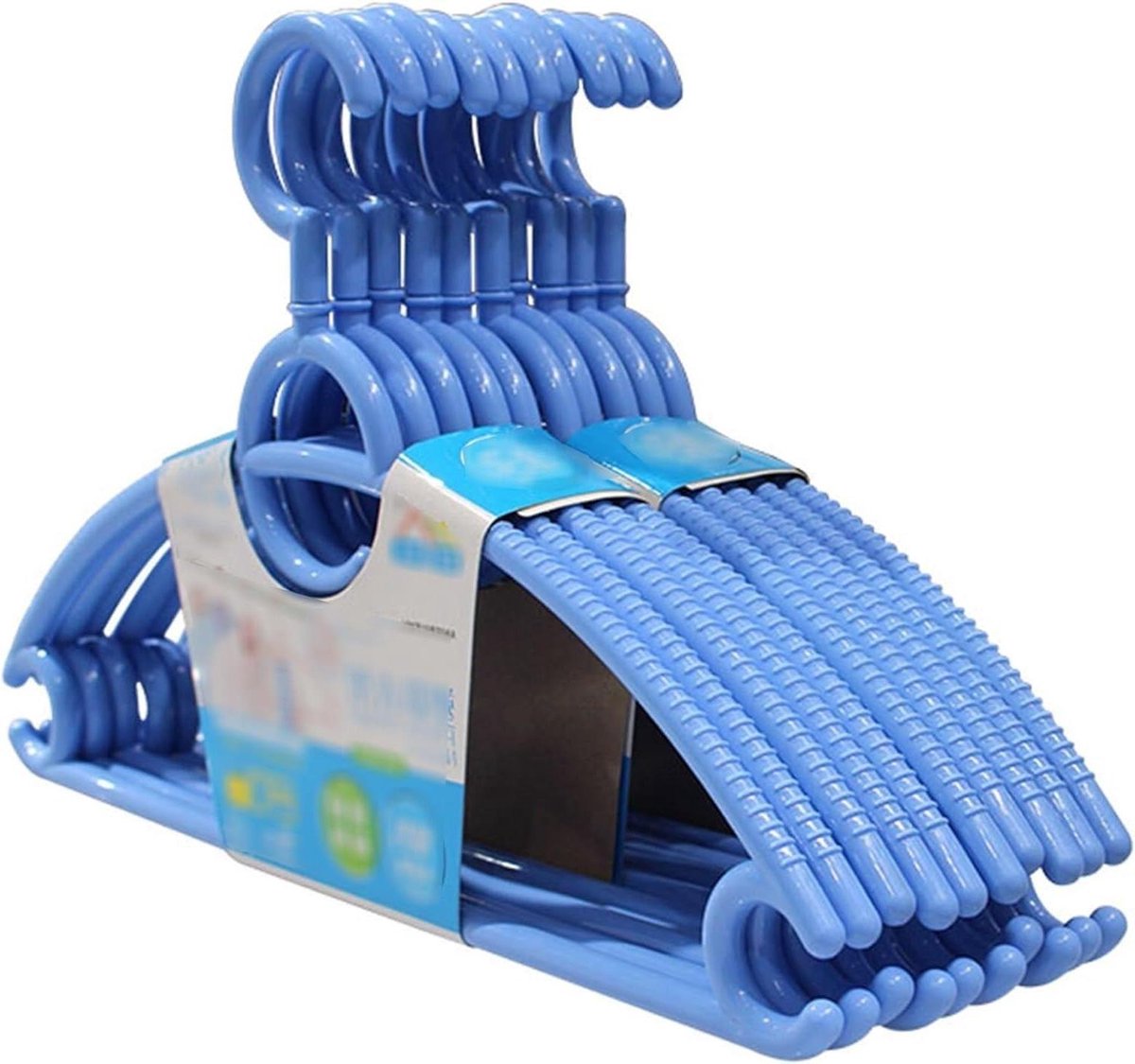 Kleerhangers 10 stuks - Kledinghangers - Kleding Opbergen - Antislip ontwerp - 41 cm - One Color