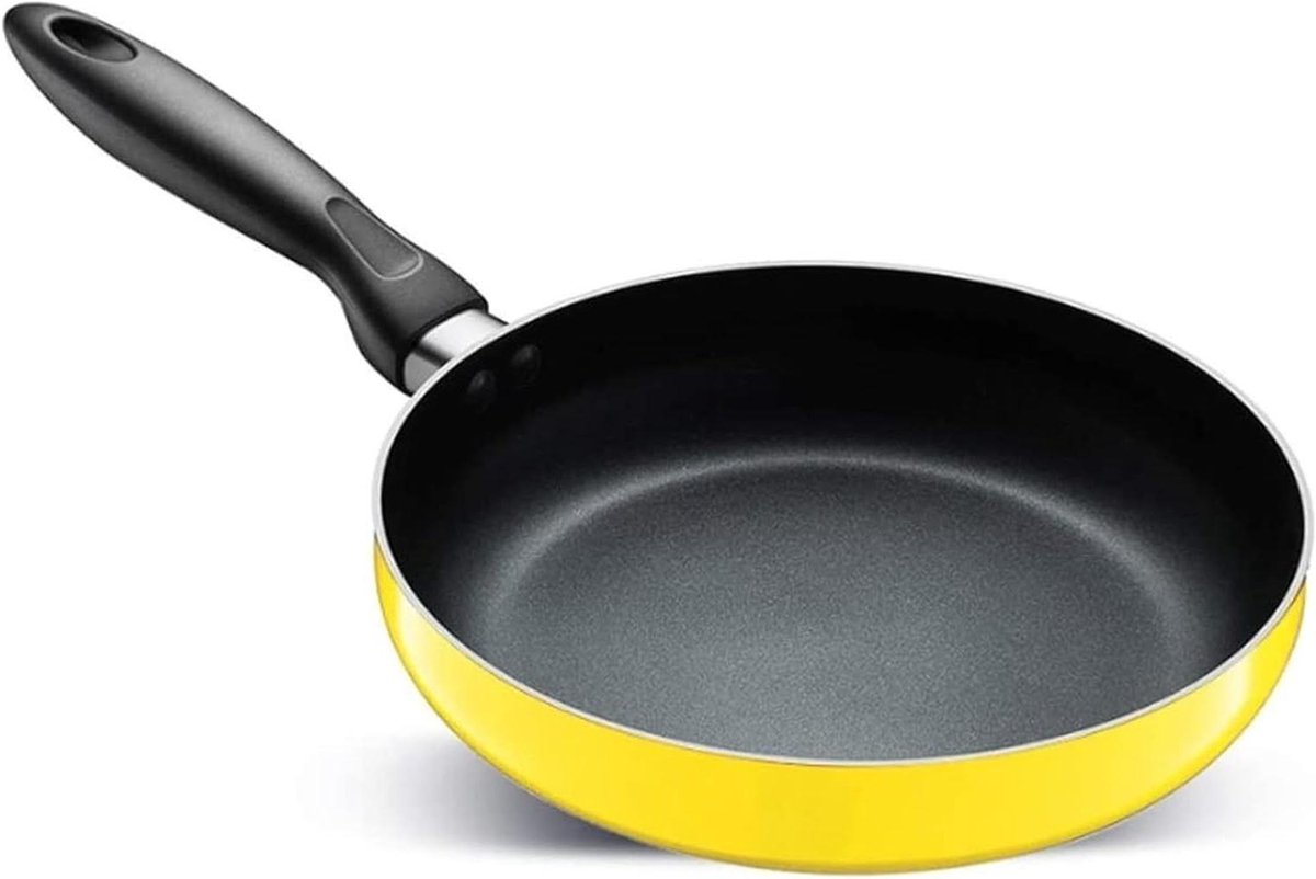 Koekenpan - Wok pan - Koken - Antiaanbaklaag - 26 cm - Onecolor