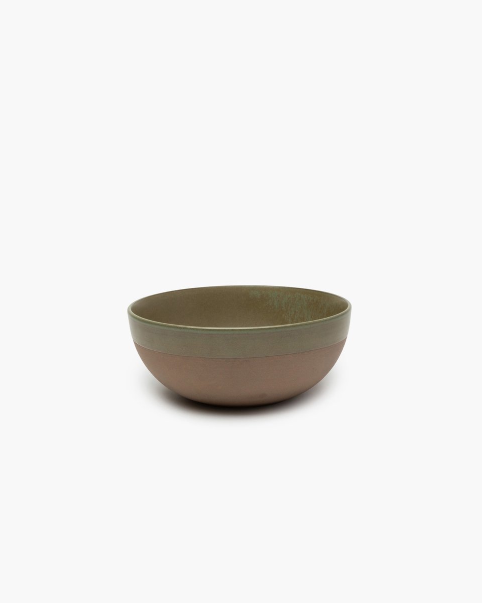 SURFACE BY SERGIO HERMAN: set van 2 serveerkommen M camogreen D19 H8