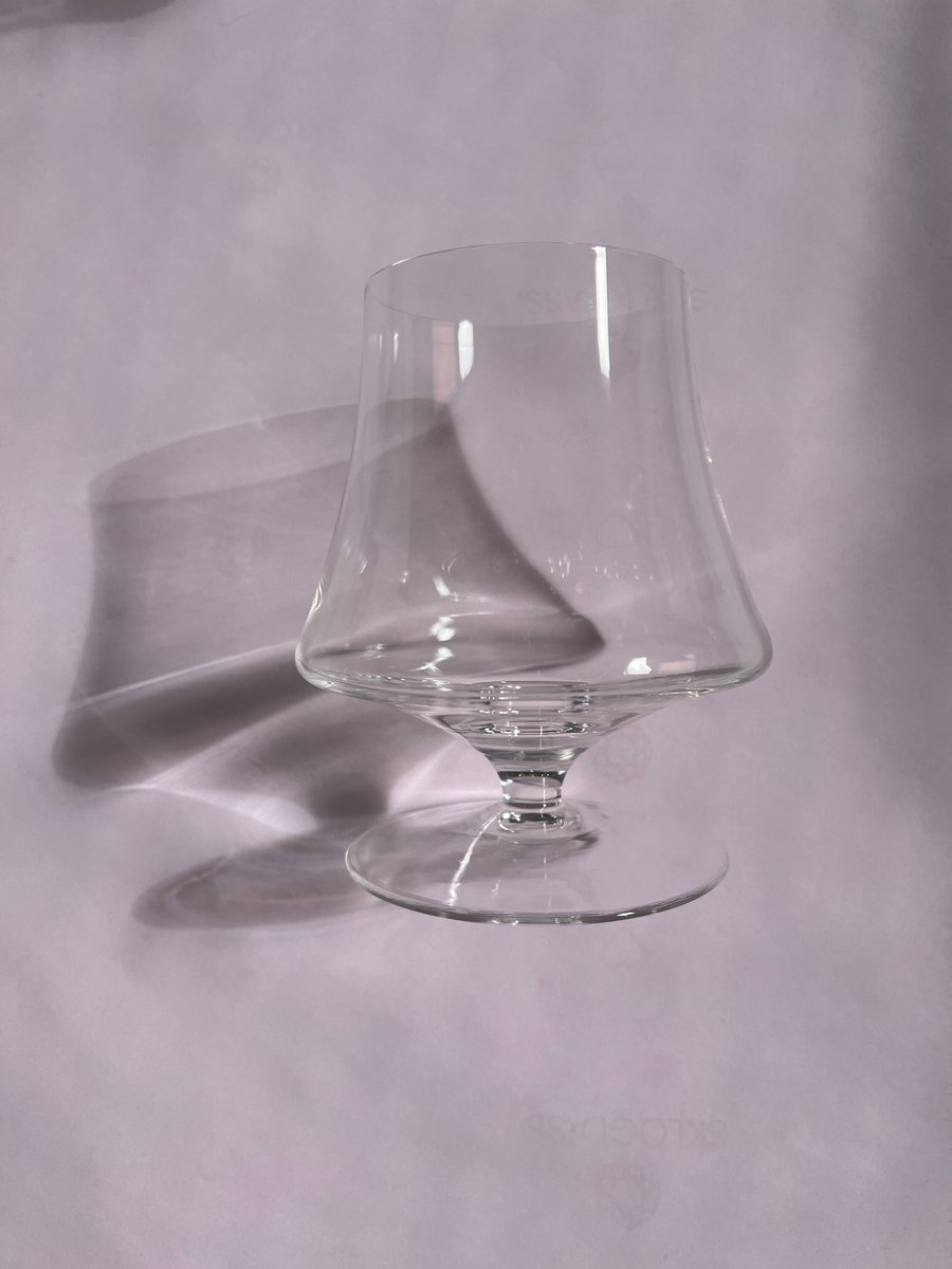 Cognacglazen handgemaakt IRIS