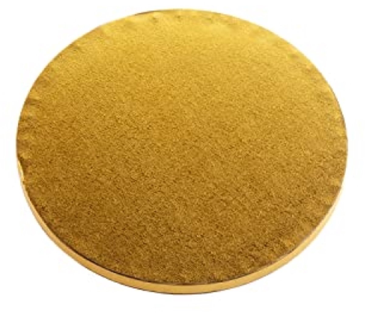 Gouden Ronde Taartplateau - Diameter 30 cm - Perfect voor Taartpresentatie
