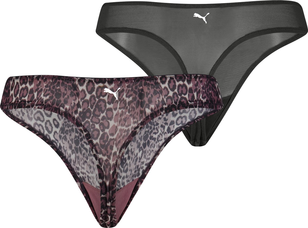 Puma - Dames - Strings - Animal mesh - 2 P - Maat S