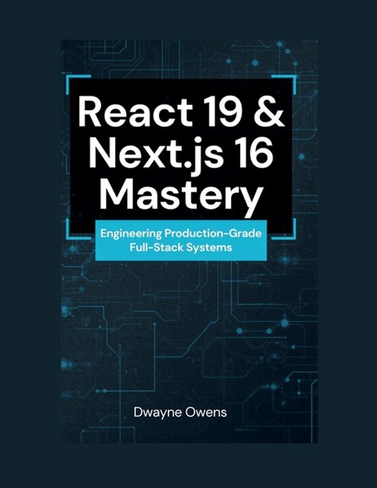 React 19 & Next.js 16 Mastery - cover