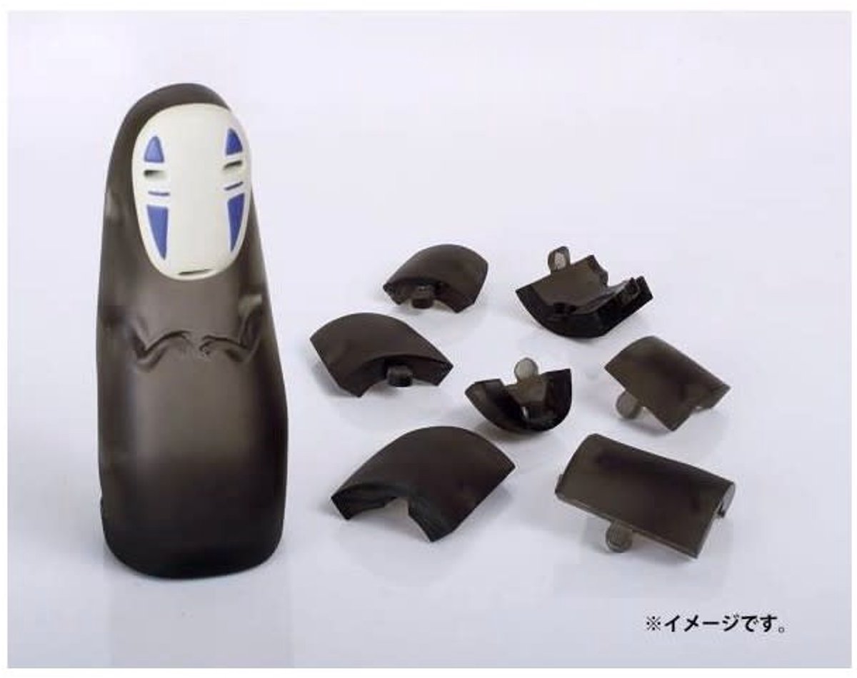 Ghibli - Spirited Away - 3 D puzzel 10 delig - No Face - Faceless - Kaonashi - Figuurtje - 8 cm