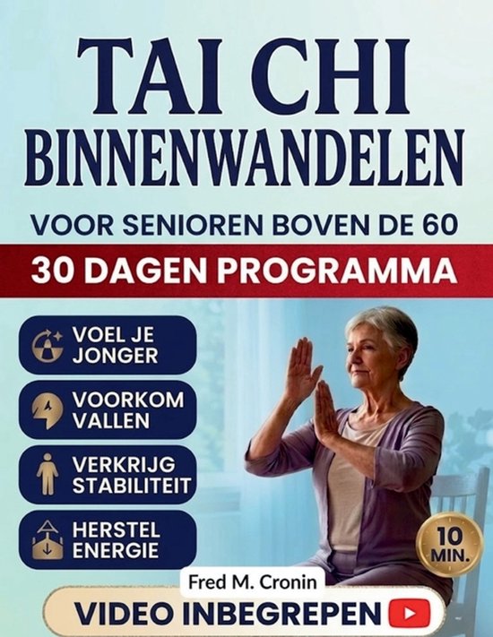 Tai CHI Binnenwandelen Voor Senioren Boven de 60 - cover