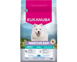 Eukanuba Hondenvoer Droog Special Care Adult Sensitive Skin - 3 x 2,3 kg - Voordeelverpakking