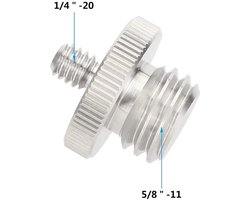 Meetadapter 5/8″-11 naar 1/4″-20 voor statief accessoires Bosch (set van 2)