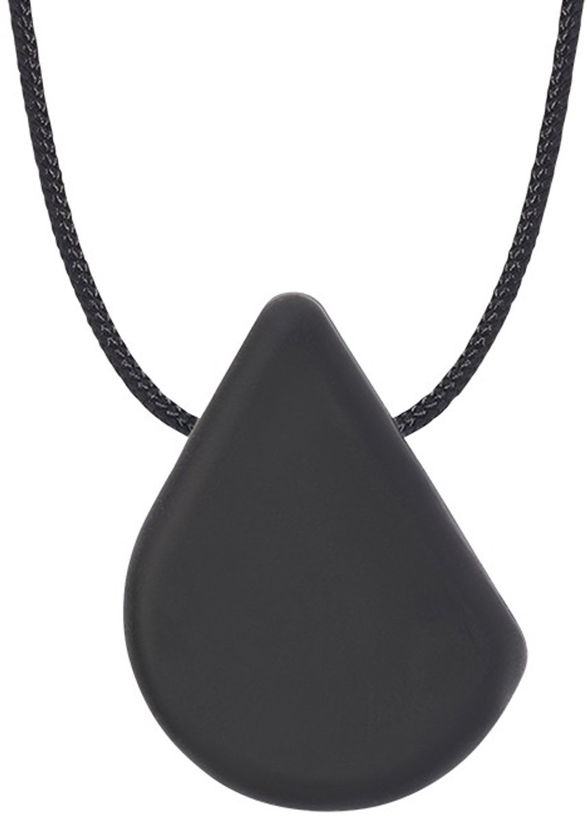 ARK Therapeutic kauwketting teardrop zwart sensorisch speelgoed.
