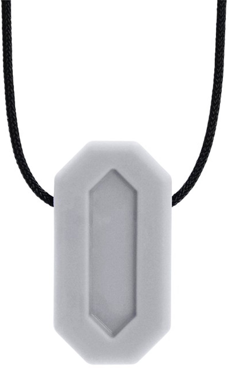 ARK Therapeutic kauwketting MiniBite lichtgrijs sensorisch speelgoed.