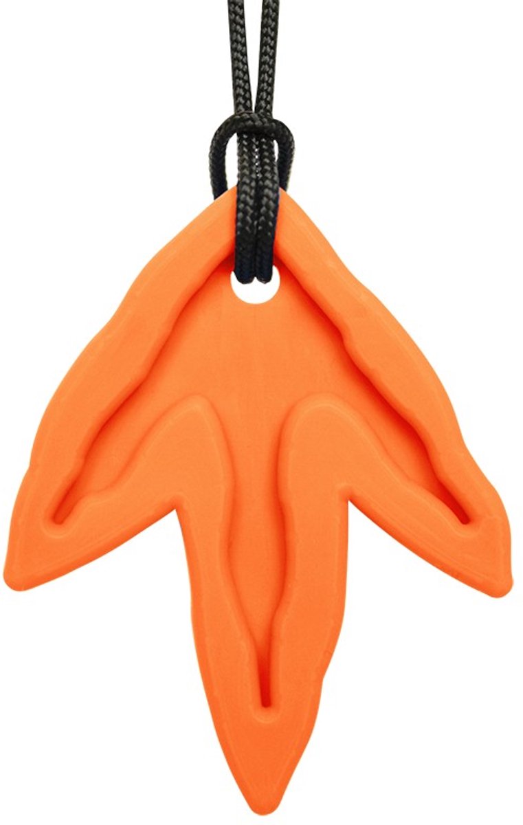 ARK Therapeutic kauwsieraad dinosaurus sporen oranje XXT speelgoed.