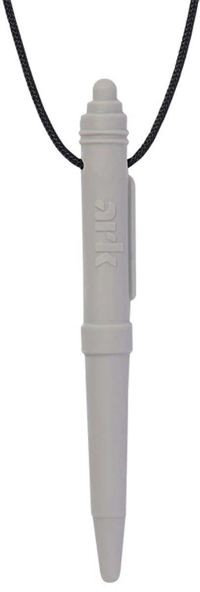 ARK Therapeutic kauwketting sensorisch speelgoed lichtgrijs standaard.