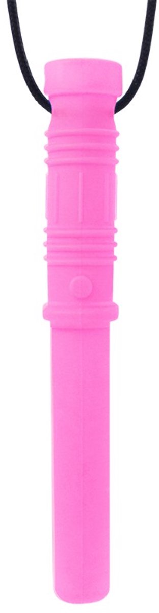 ARK Therapeutic bijtspeelgoed sensorisch kauwsieraad roze kunststof.