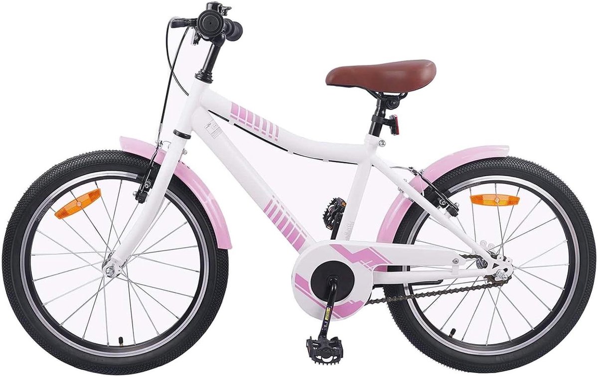 Kinderfiets 24 Inch Jongensmeisjesfiets Buitenavonturen Verkennen Verstelbare Stuurpen Zadel 24 inch Wielmaat Lichtroze