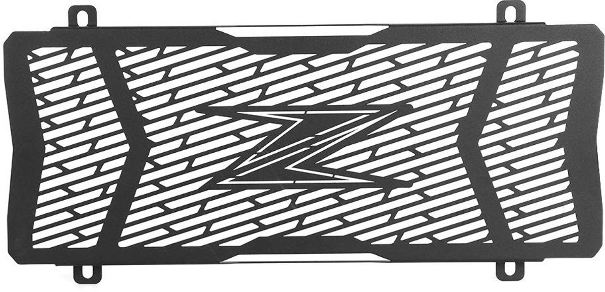 aladdien - Radiator Guard - Motorfiets Radiatorbeschermer - Roestvrij staal - Z650 Z 650 - Bescherming radiator - Geschikt voor Z650 2017-2020