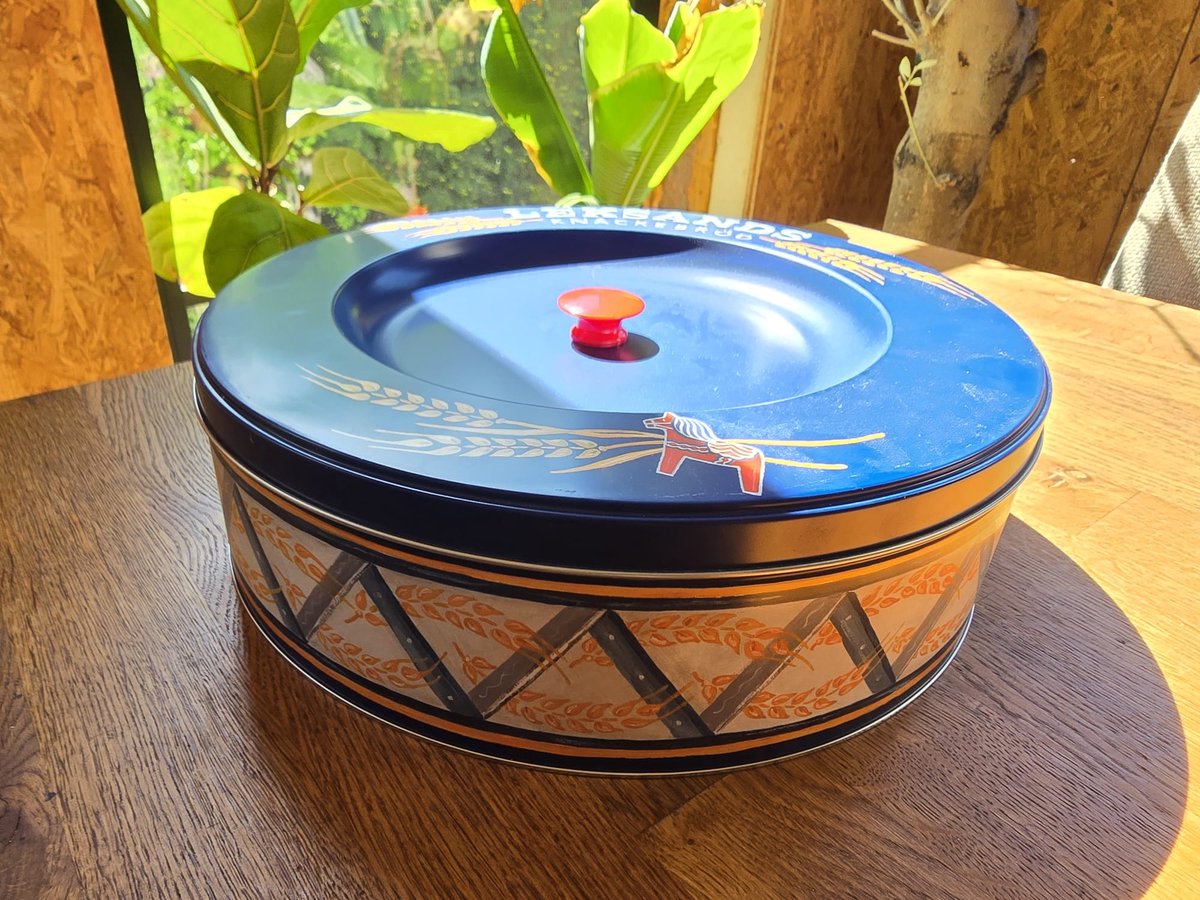 Leksands knäckebröd bewaarblik - rond — cadeau in Koken & Dineren - foto 5