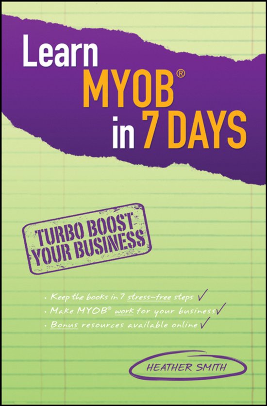 Learn MYOB in 7 Days - cover