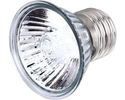 Reptielen Warmtelamp - UVA UVB Licht - Huisdieren Warm Houden - 360 Graden Verlichting - 75W - Wit