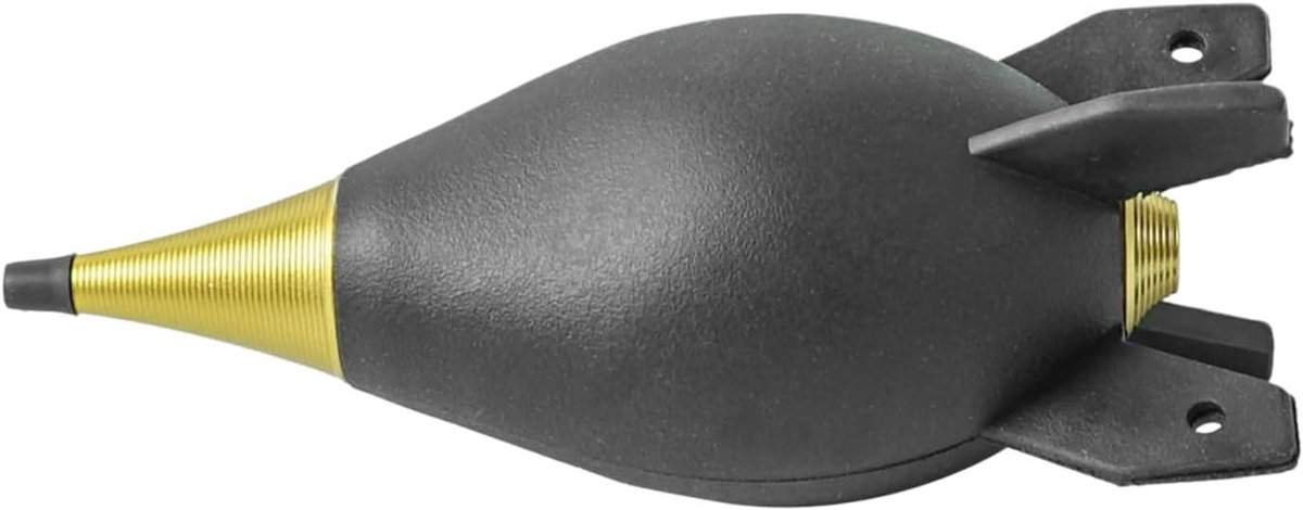 Camerablazer - Luchtblazer Stofverwijderaar - Precisie Reiniging - Stroomloos Gebruik - 15 x 6 x 6 cm - Zwart