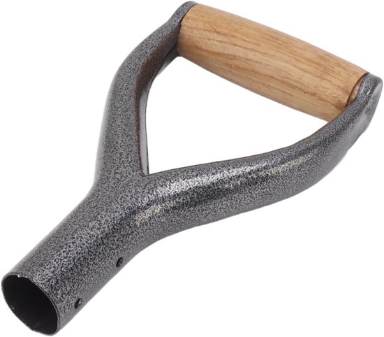 Allecto - Schophandvat Y-vormig - Ergonomisch ontwerp - 12,22 Inch - Vervangend Spadehandvat - Geschikt voor Tuingraven - Zilver van Merkloos	 — afbeelding 5
