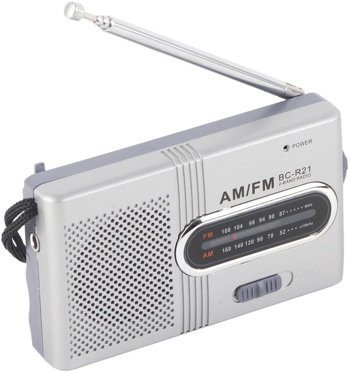 aladdien - Portable AM/FM Radio - Compacte Mini Stereo Radio - Ideaal voor Thuis en Reizen - Draagbaar formaat - Hoge geluidskwaliteit - Inclusief s...