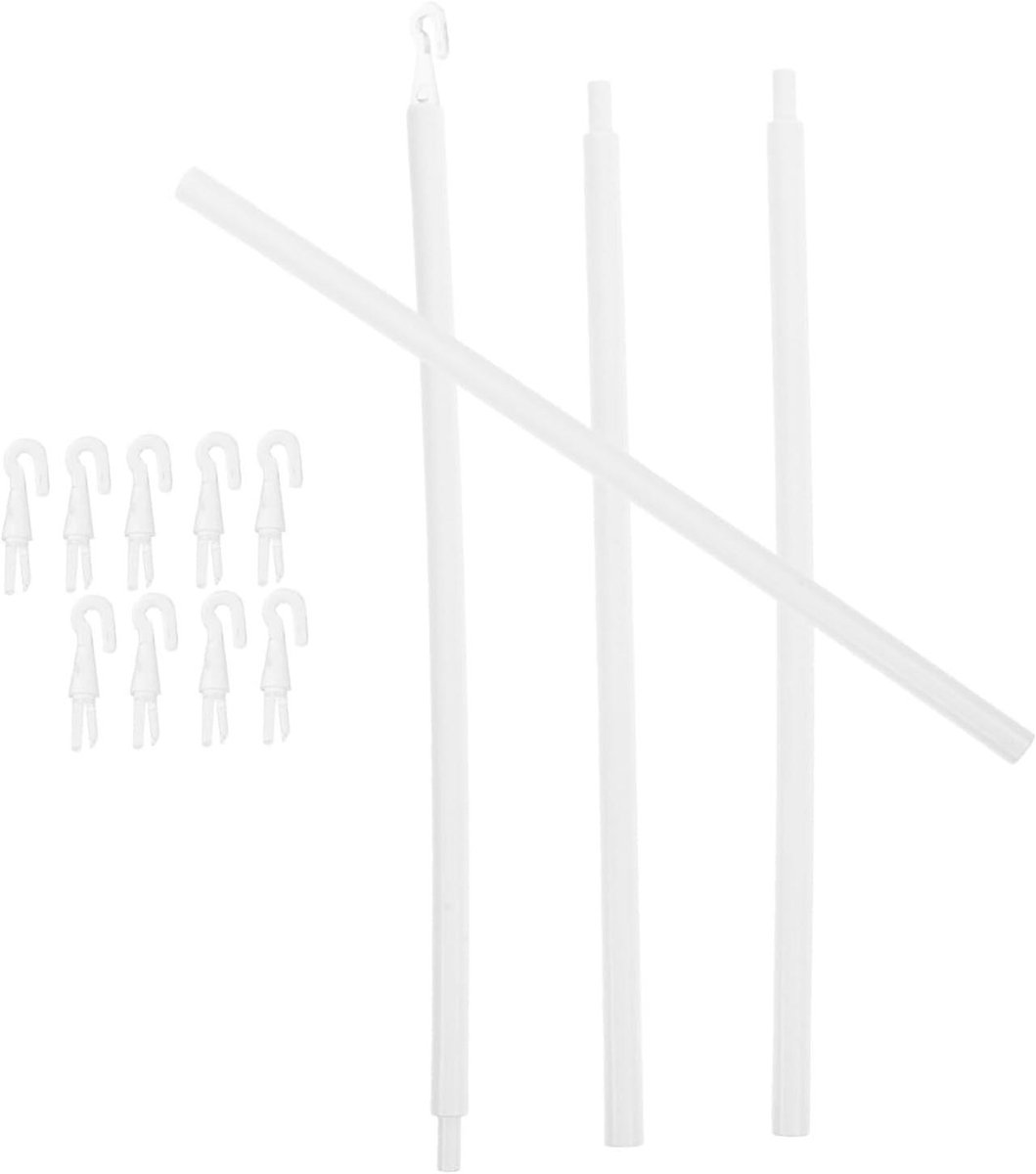 Gordijn Accessoires - Raamdecoratie Onderdelen - Jaloezieën Bediening - Verstelbare Lengte - 117 cm - Diverse Kleuren