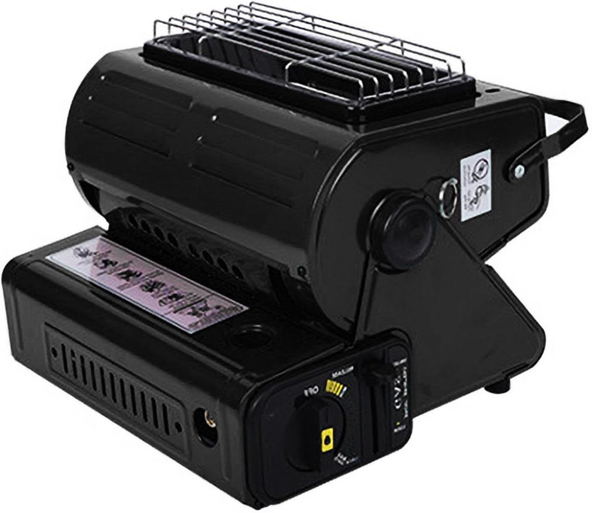Terrasverwarmer Buiten - Elektrische Verwarming - Buitenruimte Verwarmen - Keramische Verwarming - 25.3 x 28.7 cm - Zwart