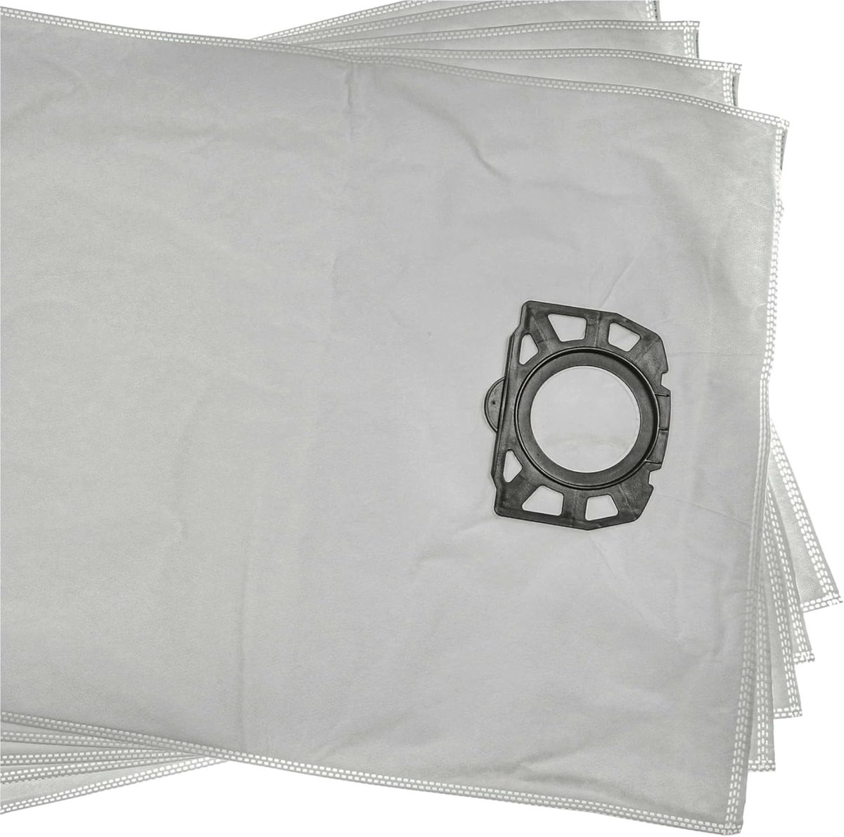 Stofzuigerzakken - Microfleece zakken - Stofzuigen - 10 stuks - 53x44 cm - Wit