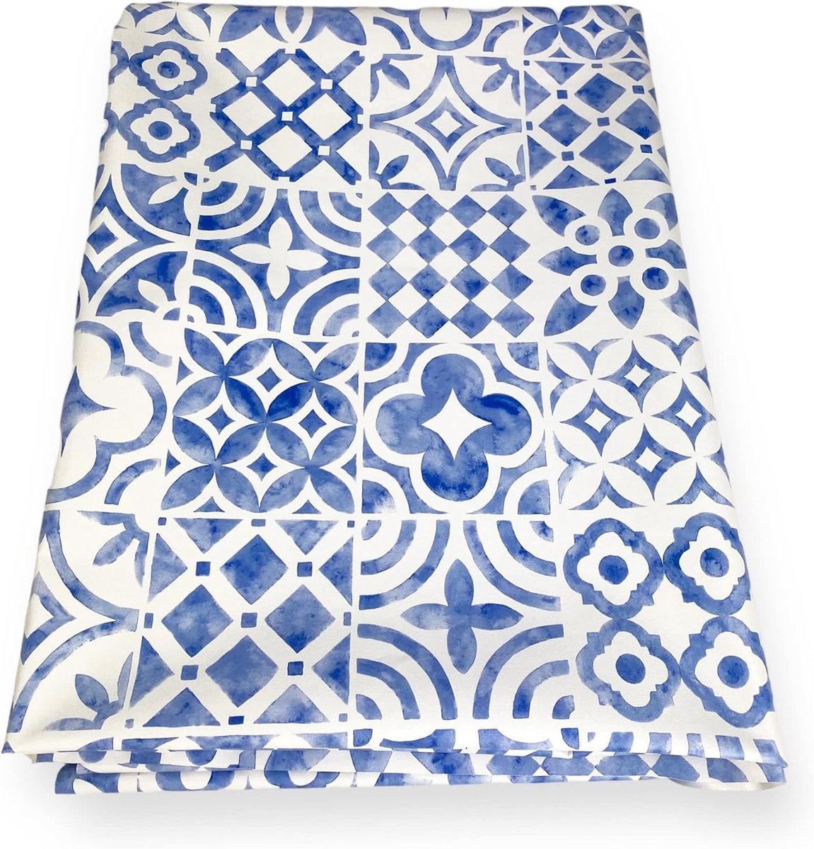 Tafelkleed - Afwasbaar Kleed - Buiten Eten - Waterafstotend PVC - 140x240 cm - Majolica Zee