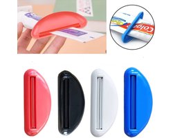 1 stuks Tandpastaknijper - Tubeknijper - Handmatige knijptool - Tube uitknijper - Tandpastaknijper set - Tandpastahouder - Luie knijper - Badkameraccessoires - Willekeurige kleur