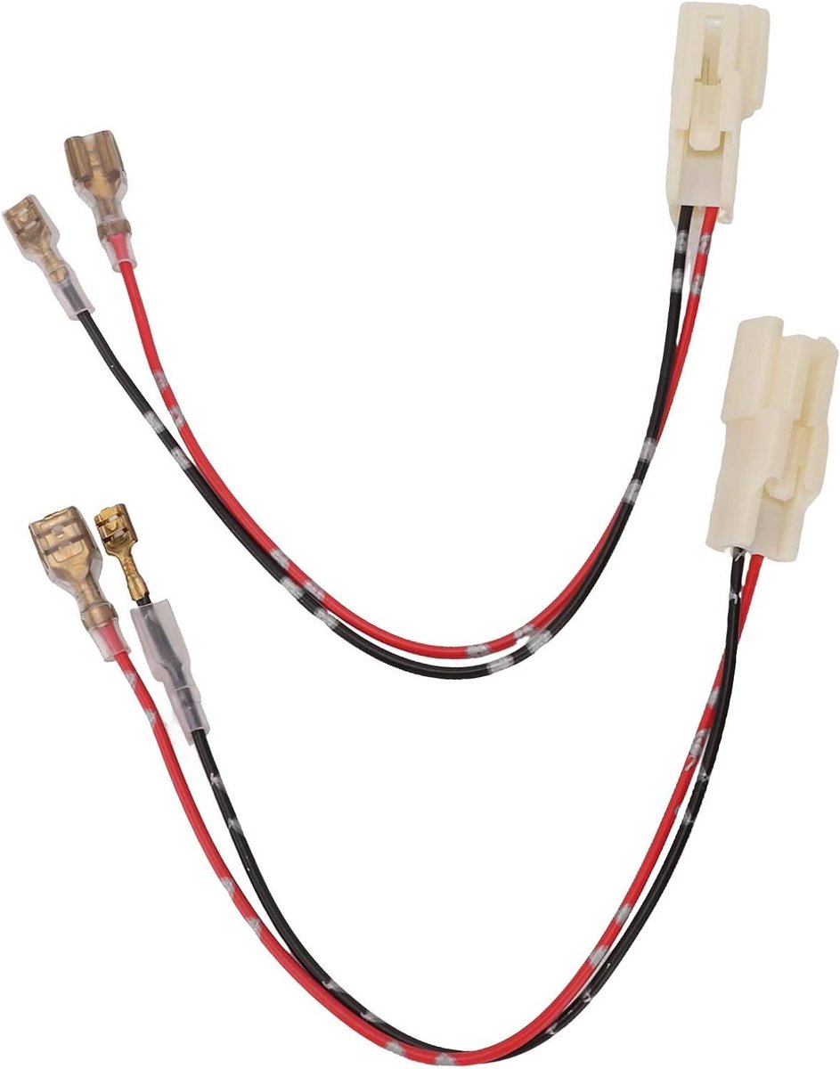 Deur Luidspreker Kabelboom - Adapter Plug - Auto Audio - Plug en Play - 1 Paar - Zwart