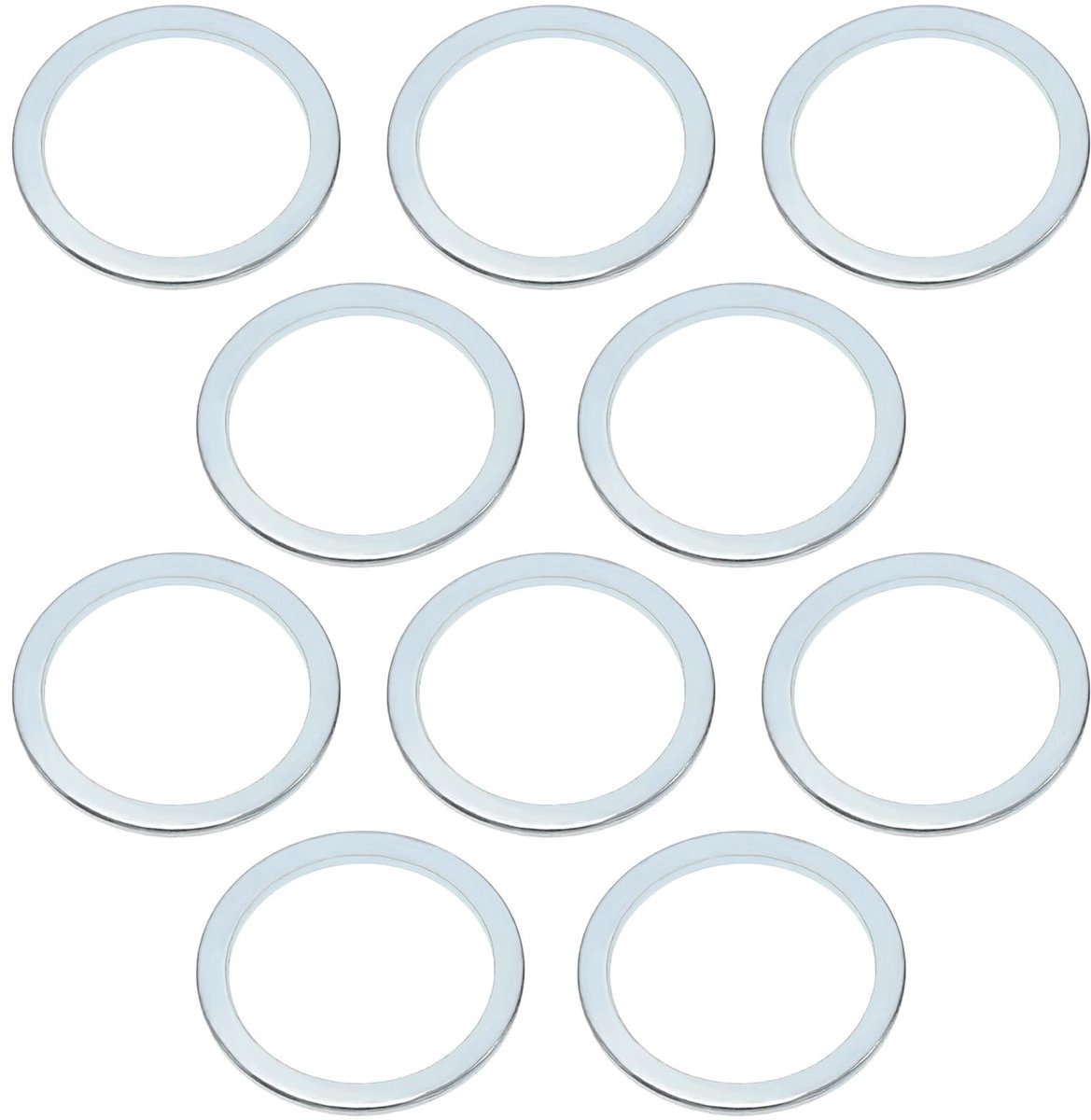 aladdien - Zaagblad Reducering Ring - 10 Stuks - Staal - 20x16mm - Adapter voor Cirkelzaagbladen - Houtbewerking - Geschikt voor Haakse Slijpers