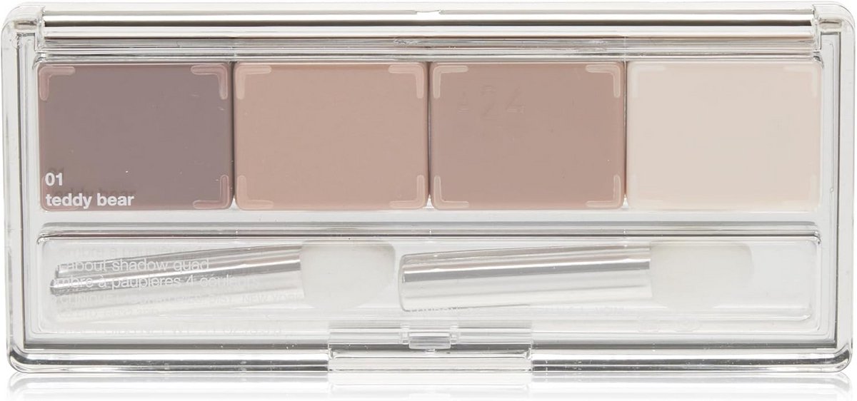 Vierkleurige Oogschaduw Palette - Intense Pigmentatie en Langhoudend
