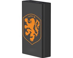 imoshion Powerbank 20.000 mAh - Official Licensee KNVB Nederlands Elftal - Snellader 30W - USB-C & USB-A - WK Voetbal / Oranje Leeuw