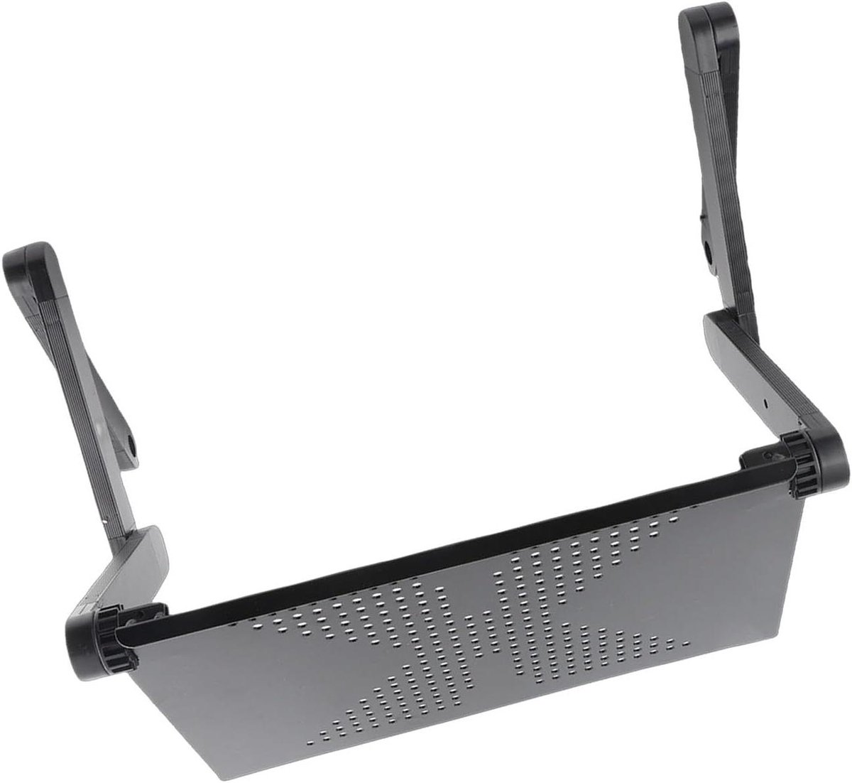 Laptoptafel - Bedtafel Bureau - Comfortabel Werken - Verstelbaar Lichtgewicht - 43x27 cm - Zwart