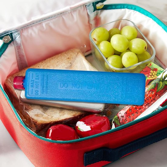 Koelaccu's Lunchbox - Vriesblokken Tas - Eten Koel Houden - Gelijkmatige Koude - 200 ml - Wit — afbeelding 4